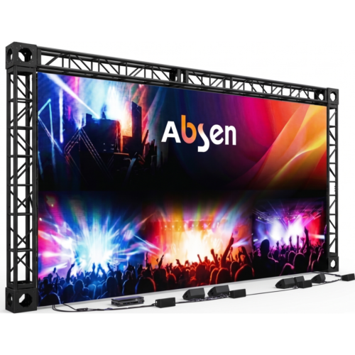 portada_0S1000-151.png Kit Videowall LED Exterior / Absen / 24 Gabinetes 500 x 500 / Pitch 2.9 mm / 4000 nits / Refacciones y Flight Cases Incluidos