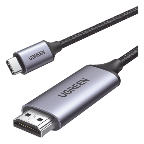 portada_0S1000-163.png Cable USB-C 3.1 a HDMI 4K | 1.5 Metros (4.92 Pies) | Compatible con Thunderbolt 3 & 4 | Adaptador Tipo-C a HDMI | 4k@60Hz | Soporta Modo Espejo y Modo Extendido | Carcasa de Aluminio | Nylon Trenzado | Conector Niquelado | Blindaje Multicapa