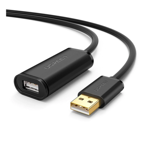 portada_0S1000-164.png Cable de Extensión Activo USB 2.0 / 5 Metros / Macho-Hembra / Booster individual FE1.1S incorporado / Velocidad de hasta 480 Mbps / Ideal para impresoras, consolas , Webcam, etc.