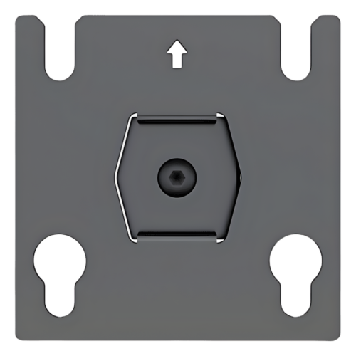 portada_0S1000-18.png Accesorio - Placa Adaptadora para Panel LED 20 x 20.5 mm | Dimensiones 64 x 64 x 2 mm | Diámetro de Orificio Ø10.3 mm | Separación de Orificios 40 mm.