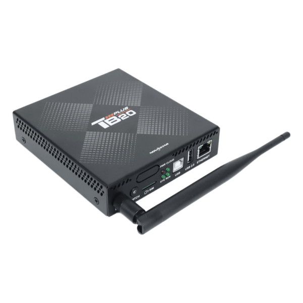 NovaStar TB20 Plus / Reproductor Multimedia / Videowall LED 650K Píxeles / 4K H.265 / Android 10 / Wi-Fi + Ethernet Gigabit / 2GB RAM 32GB / Audio Estéreo / IP20