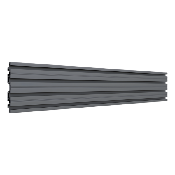 portada_0S1000-53.png Accesorio_ Riel de Aluminio con Longitud 1000 mm | Incluye Tapas laterales | Compatible con estructura para Videowall | Diseño Modular