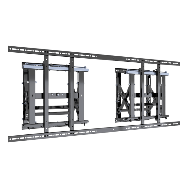portada_0S1000-54.png Soporte Estructural Modular para Pantallas | Altura Ajustable de 200 mm a 1600 mm | Ancho 600 mm | Profundidad 134 mm a 300 mm | Diseño Metálico| Compatible con Diferentes Tamaños de Pantallas |Soporta Formato Horizontal y Vertical.