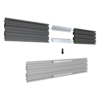 sec_2_0S1000-23.png Accesorio_ Riel de Aluminio con Longitud 1000 mm | Incluye Tapas laterales | Compatible con estructura para Videowall | Diseño Modular
