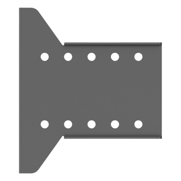 Placa_ Accesorio para Montaje de pantalla desde la Pared | Fabircada en Acero.
