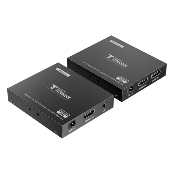sec_2_0S1000-78.png Kit Extensor HDMI para distancias de 70 metros / Resolución 4K x 2K@ 60 Hz/ Cat 6, 6a y 7 / IPCOLOR / CERO LATENCIA / SIN COMPRIMIR / Salida Loop / Control IR / Salida de audio de 3.5mm / PoC