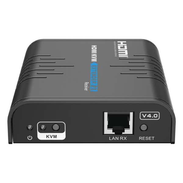 sec_2_0S1000-79.png Receptor Compatible para Kits TT373KVM4.0 | Resolución 1080P @ 60 Hz | Soporta STP y UTP CAT6 | Control IR | Compatible con Switch Gigabit para control KVM múltiple.