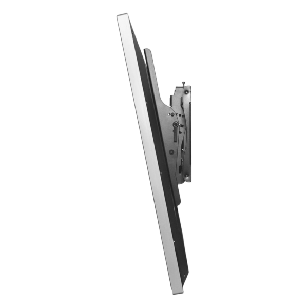 sec_3_0S1000-32.png Montaje de pared Universal con inclinacion para Pantallas de 40" a 75" / Inclinación +15° a -5° / Capacidad Carga 79 kg / Sistema Hook-and-Hang Instalación Individual