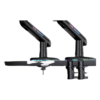 Soporte Mecánico Gaming NB F5 / Monitores de 32" a 60" / VESA 75x75 y 100x100 mm / Carga 2-20 kg (4.4-44 lbs) / Iluminación RGB / Sistema de Resorte de Alta Precisión