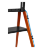 sec_4_0S1000-1.png Soporte de TV Easel Studio TV Floor Stand | Compatible VESA 200x200 a 600x400 | Para Pantallas de hasta 75 Pulgadas | Capacidad de Peso 40 kg | Altura Ajustable 905-2590 mm | Incluye Cable Anti-Caída