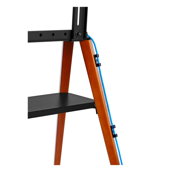 sec_4_0S1000-1.png Soporte de TV Easel Studio TV Floor Stand | Compatible VESA 200x200 a 600x400 | Para Pantallas de hasta 75 Pulgadas | Capacidad de Peso 40 kg | Altura Ajustable 905-2590 mm | Incluye Cable Anti-Caída