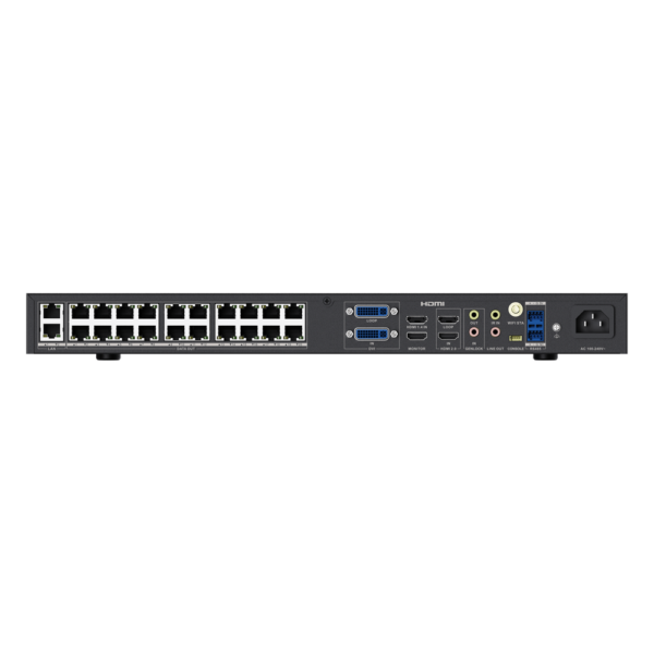 sec_4_0S1000-4.png Controlador LED para Videowall / Android 12 / 20 Puertos RJ45 / HDMI 2.0 4K / Hikvision