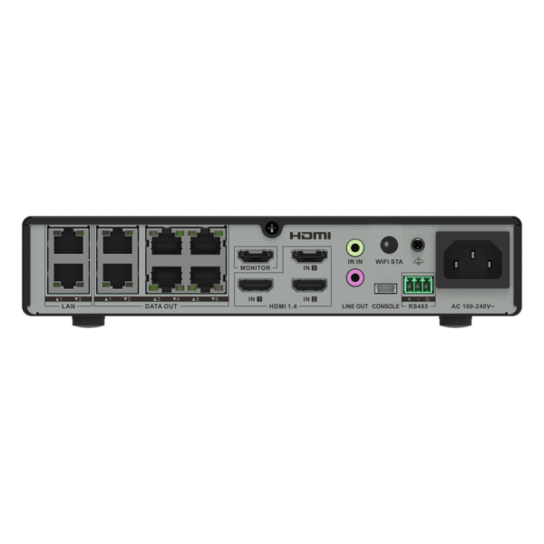 Controlador LED para Videowall / Configuración WEB / Android Integrado / 6 Puertos RJ45 / Hikvision