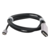 sec_5_1S1000-38.png Cable USB-C 3.1 a HDMI 4K | 1.5 Metros (4.92 Pies) | Compatible con Thunderbolt 3 & 4 | Adaptador Tipo-C a HDMI | 4k@60Hz | Soporta Modo Espejo y Modo Extendido | Carcasa de Aluminio | Nylon Trenzado | Conector Niquelado | Blindaje Multicapa