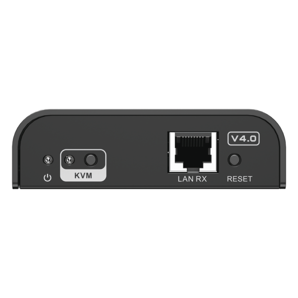 sec_5_1S1000-43.png Receptor Compatible para Kits TT373KVM4.0 | Resolución 1080P @ 60 Hz | Soporta STP y UTP CAT6 | Control IR | Compatible con Switch Gigabit para control KVM múltiple.