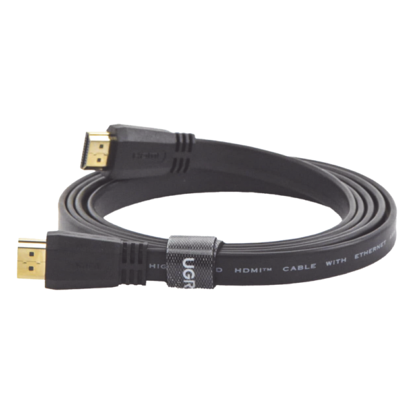 sec_5_3S1000-16.png Cable HDMI 2.0 Plano de 1.5 Metros (4.92 Pies) / 4K@60Hz / HDR / 3D / HEC (Canal Ethernet HDMI) / ARC (Canal de Retorno de Audio / Color Profundo de 48 Bits / Audio de 32 Canales / HDCP / Audio Dolby True HD 7.1 / 18 Gbps / EstaÑado y Triple Blinda