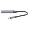 Cable Adaptador USB C a HDMI 4K@60Hz / Convertidor Thunderbolt 3 / Caja de Aluminio / HDMI V2.0 / 3D / Longitud del Cable 10 cm (3.94 Pulgadas)