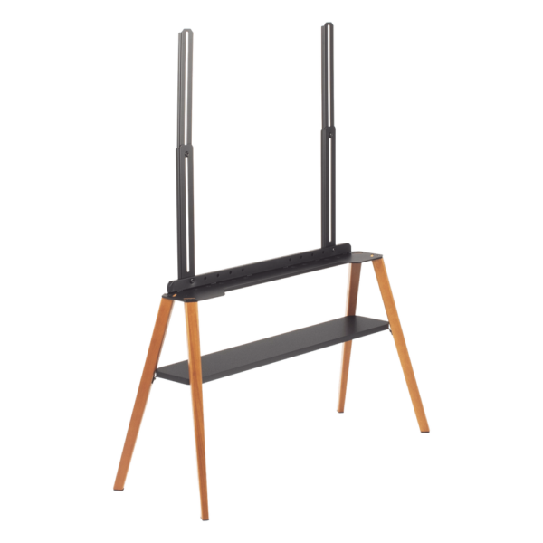 sec_5_3S1000.png Soporte de TV Easel Studio TV Floor Stand | Compatible VESA 200x200 a 600x400 | Para Pantallas de hasta 75 Pulgadas | Capacidad de Peso 40 kg | Altura Ajustable 905-2590 mm | Incluye Cable Anti-Caída