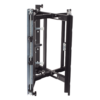 sec_5_4S1000-2.png Soporte Estructural Modular para Pantallas | Altura Ajustable de 200 mm a 1600 mm | Ancho 600 mm | Profundidad 134 mm a 300 mm | Diseño Metálico| Compatible con Diferentes Tamaños de Pantallas |Soporta Formato Horizontal y Vertical.