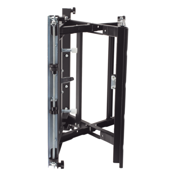 sec_5_4S1000-2.png Soporte Estructural Modular para Pantallas | Altura Ajustable de 200 mm a 1600 mm | Ancho 600 mm | Profundidad 134 mm a 300 mm | Diseño Metálico| Compatible con Diferentes Tamaños de Pantallas |Soporta Formato Horizontal y Vertical.